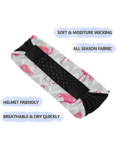 Diadema de Yoga OTVEE Rosa para Mujeres, Antideslizante y Elástica 2