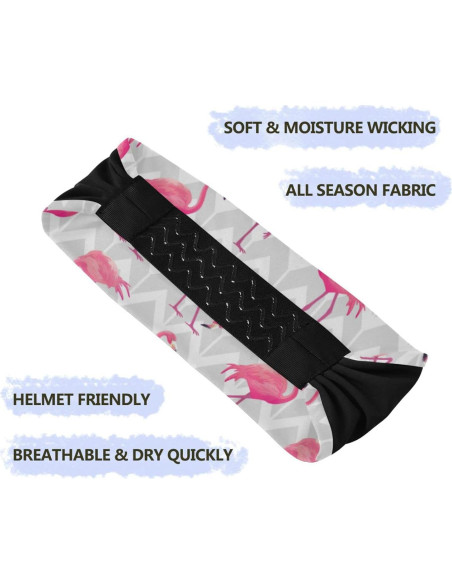 Diadema de Yoga OTVEE Rosa para Mujeres, Antideslizante y Elástica