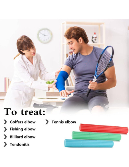 Barra de Fortalecimiento Hshbxd para Codo de Tenista 15.88 kg