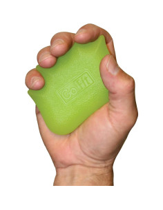 Agarre de Gel GoFit Medio para Fortalecimiento Verde 2