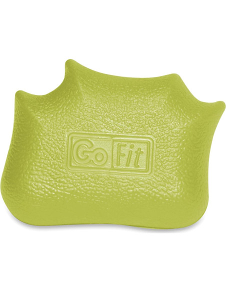 Agarre de Gel GoFit Medio para Fortalecimiento Verde