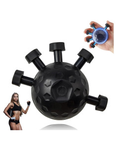 Fortalecedor de Agarre de Dedos GZRnje Ajustable - Silicona