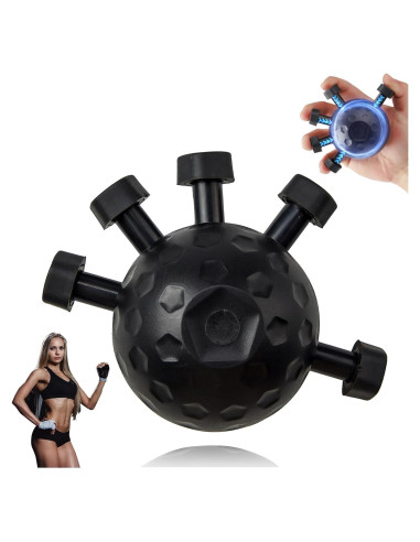 Fortalecedor de Agarre de Dedos GZRnje Ajustable - Silicona