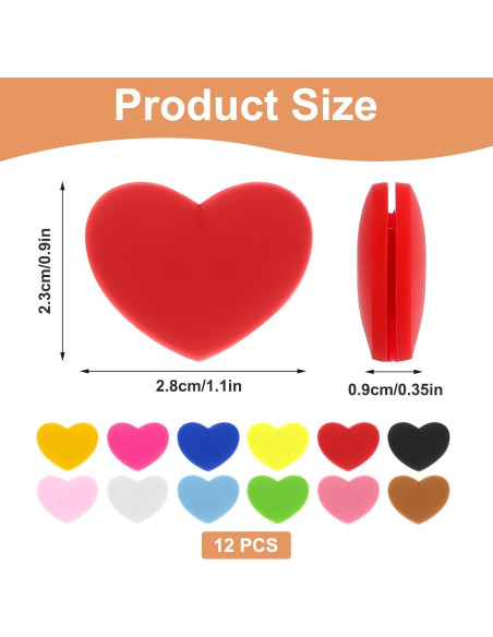 12 Amortiguadores de Choque Oruola para Raquetas de Tenis