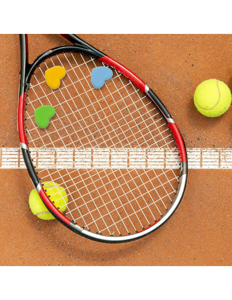 12 Amortiguadores de Choque Oruola para Raquetas de Tenis