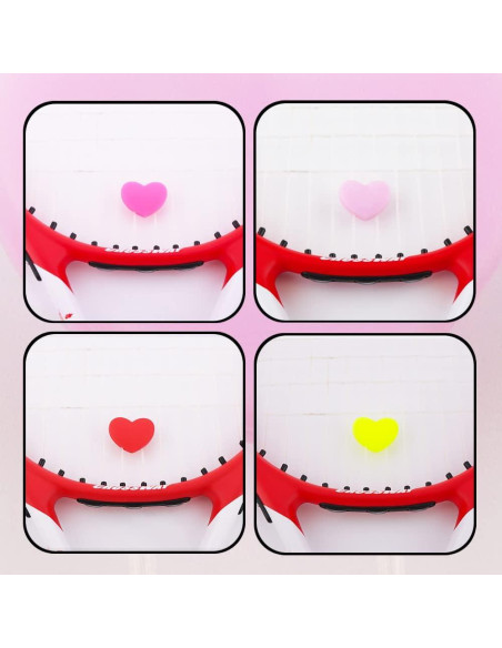 Paquete de 8 Amortiguadores de Raqueta DQITJ Corazón