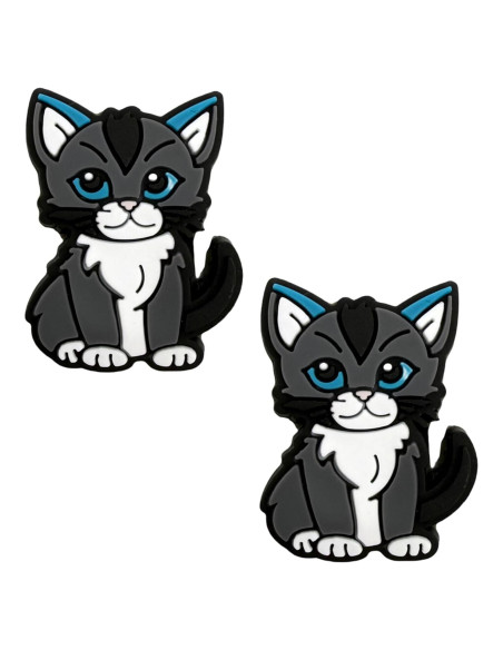 Amortiguador de Raqueta de Tenis TRESSIS Gris y Blanco x2 Amortiguador de Raqueta de Tenis TRESSIS Gris y Blanco x2