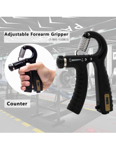 Entrenador de Fuerza de Agarre Xzyppci - Kit 8 Piezas Ajustable 2