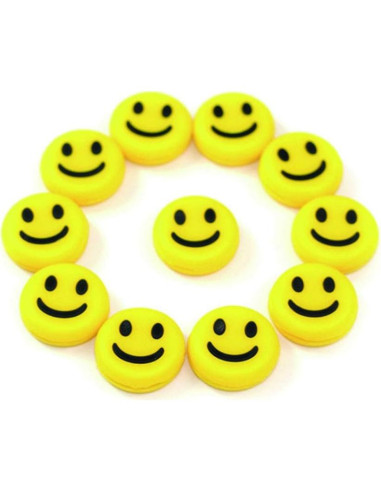 Amortiguadores de Vibración de Silicona Acxico 8 Pcs Amarillo