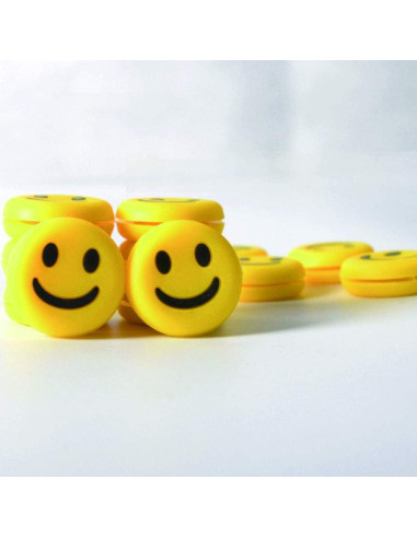 Amortiguadores de Vibración de Silicona Acxico 8 Pcs Amarillo