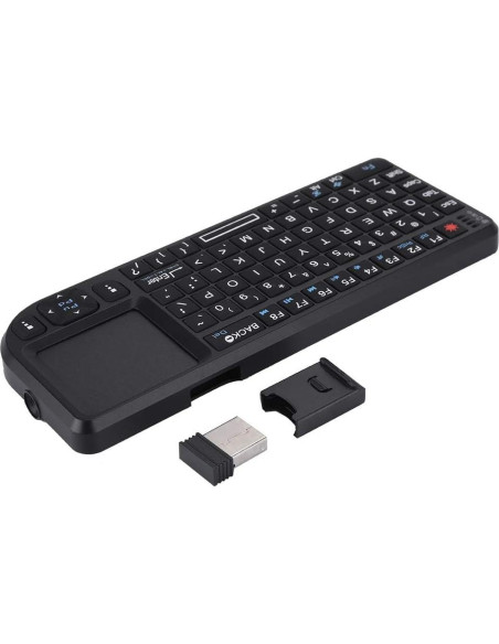 Teclado Inalámbrico Tosuny Ultra Mini con Touchpad USB