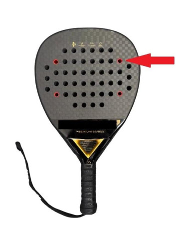 Amortiguadores de Padel Incro Rojos - Paquete de 8 Unidades