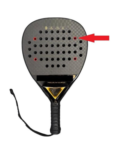 Amortiguadores de Padel Incro Rojos - Paquete de 8 Unidades