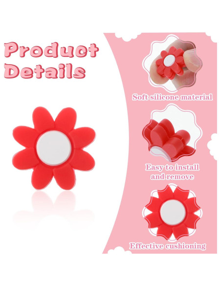 10 Amortiguadores de Raqueta de Tenis Teaaha Silicona Coloridos 10 Amortiguadores de Raqueta de Tenis Teaaha Silicona Coloridos