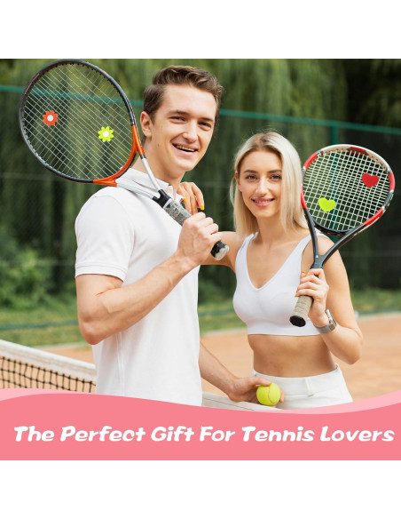 10 Amortiguadores de Raqueta de Tenis Teaaha Silicona Coloridos 10 Amortiguadores de Raqueta de Tenis Teaaha Silicona Coloridos