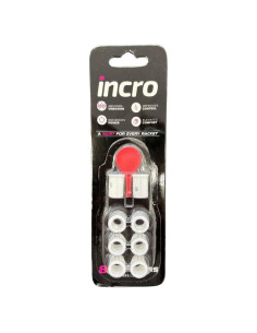 Amortiguadores de Padel Incro Blancos - Paquete de 8 Unidades