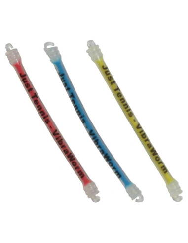 Amortiguador de Vibraciones Just Tennis Vibra Worm - 3 Pzas