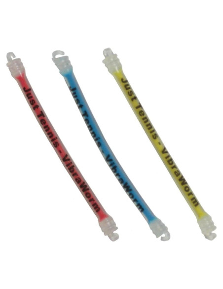 Amortiguador de Vibraciones Just Tennis Vibra Worm - 3 Pzas
