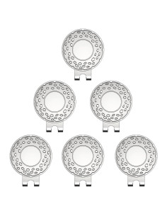 Clip de Sombrero para Marcador de Golf GHHJX - 6 Piezas