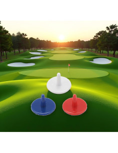 50 Marcadores de Pelota de Golf ZhangyiHot 18mm Color Aleatorio 2