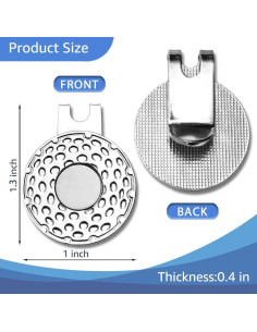 Marcador de Bola de Golf GEYGIE GHC con Clip Magnético 2