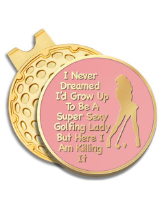 Clip para Gorra de Golf GEYGIE con Marcador Magnético