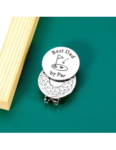 Marcador de Pelotas de Golf FOOZDEEVAAQ con Clip de Sombrero 2