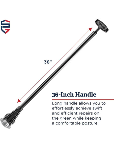 Herramienta de Reparación de Marcas de Pelota Standard Golf 91.44 cm