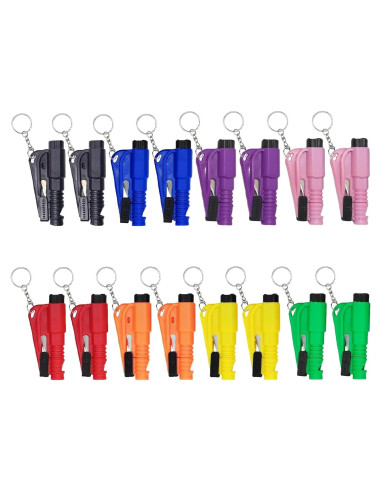 16 Piezas Rompedor de Ventanas y Cortador de Cinturón LittleVoleSherry