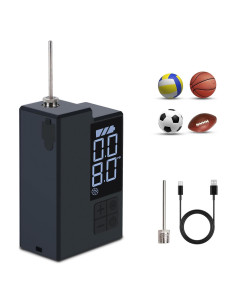 Bomba de aire eléctrica portátil Keebly para balones - 4 modos