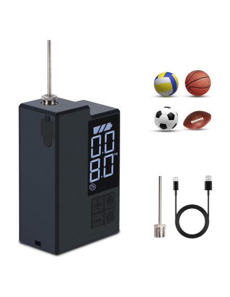 Bomba de aire eléctrica portátil Keebly para balones - 4 modos