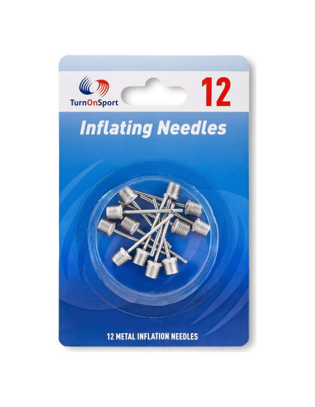 Agujas de Bomba de Baloncesto TurnOnSport - Paquete de 12