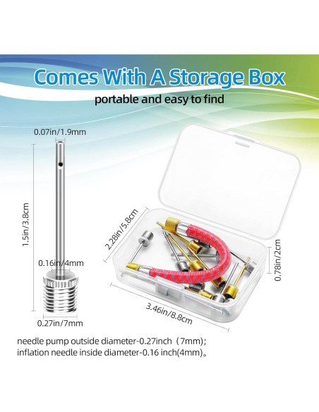 16 Agujas de Inflación Mamakoi para Balones Deportivos