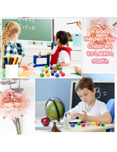 36 Dados de Espuma Coloridos Kasyat para Niños 3+ Años 2