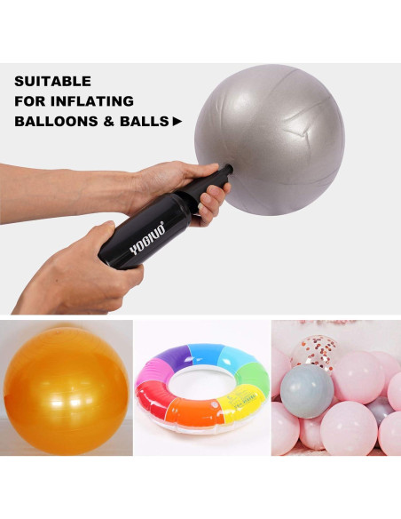 Bomba Manual YOGIVO para Pelotas de Ejercicio y Yoga
