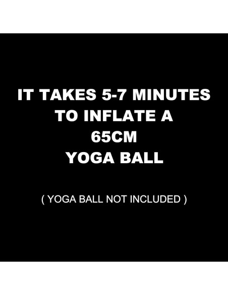 Bomba Manual YOGIVO para Pelotas de Ejercicio y Yoga