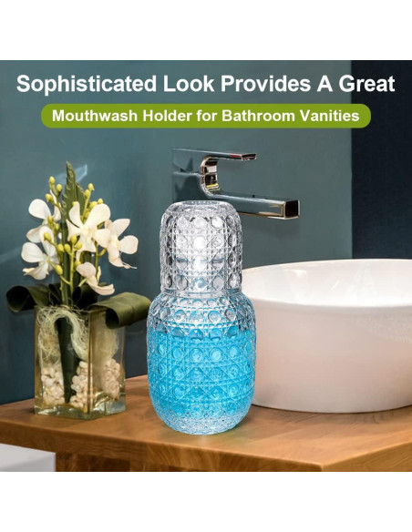 Juego de Jarra y Vaso Homvle 537ml Piedra Preciosa