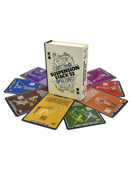Tarjetas de Ejercicio de Suspensión Stack 52 - 52 Ejercicios