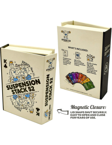 Tarjetas de Ejercicio de Suspensión Stack 52 - 52 Ejercicios