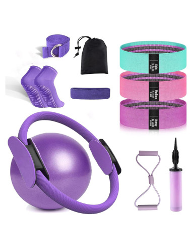 Kit de Pilates Premium Bokynu JR-001 para Mujeres 8 en 1