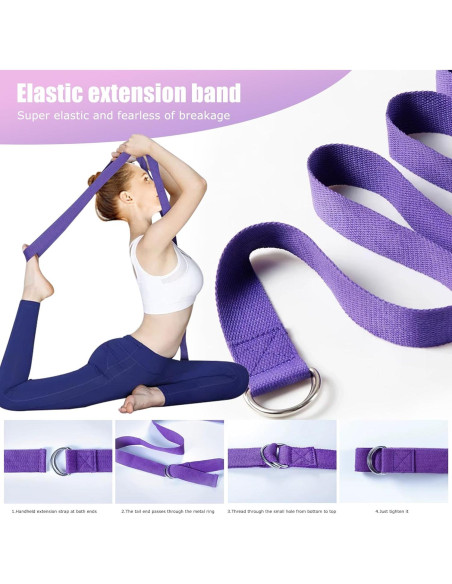 Kit de Pilates Premium Bokynu JR-001 para Mujeres 8 en 1 Kit de Pilates Premium Bokynu JR-001 para Mujeres 8 en 1
