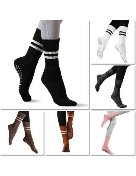Calcetines Antideslizantes FLYDO para Mujeres - Yoga y Pilates