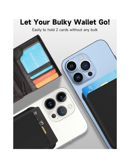 Soporte Cartera Magnética MagSafe TWZKG para iPhone 15/14/13/12