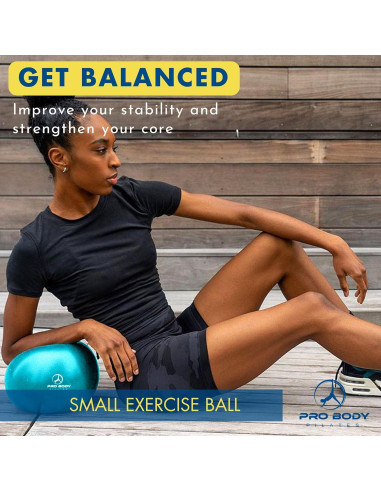 Pelota de Ejercicio ProBody Pilates 22.86 cm Estabilidad