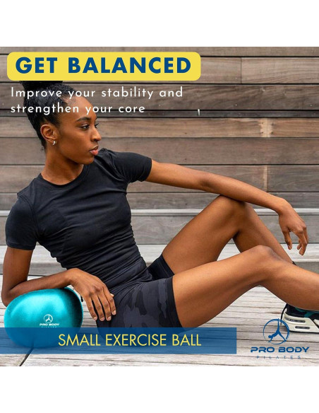 Pelota de Ejercicio ProBody Pilates 22.86 cm Estabilidad