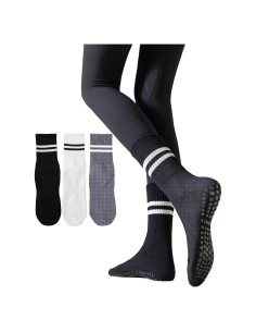 Calcetines Antideslizantes para Mujeres Irisbear - Paquete de 3