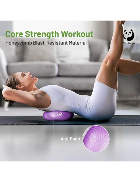 Pelota de Pilates Slim Panda 22.86 cm Antiburst para Ejercicio