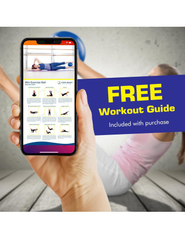 Pelota de Ejercicio ProBody Pilates 22.86 cm Estabilidad