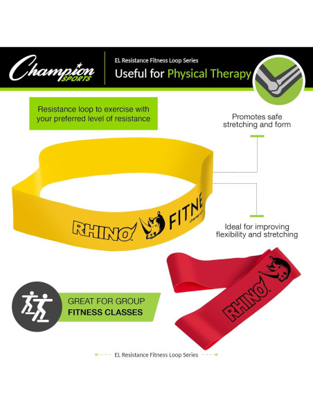 Banda de Resistencia Champion Sports 9 kg - Fitness Unisex