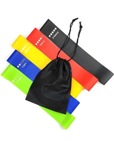 Juego de Bandas de Resistencia Genérico Set de 5 Multicolor 2